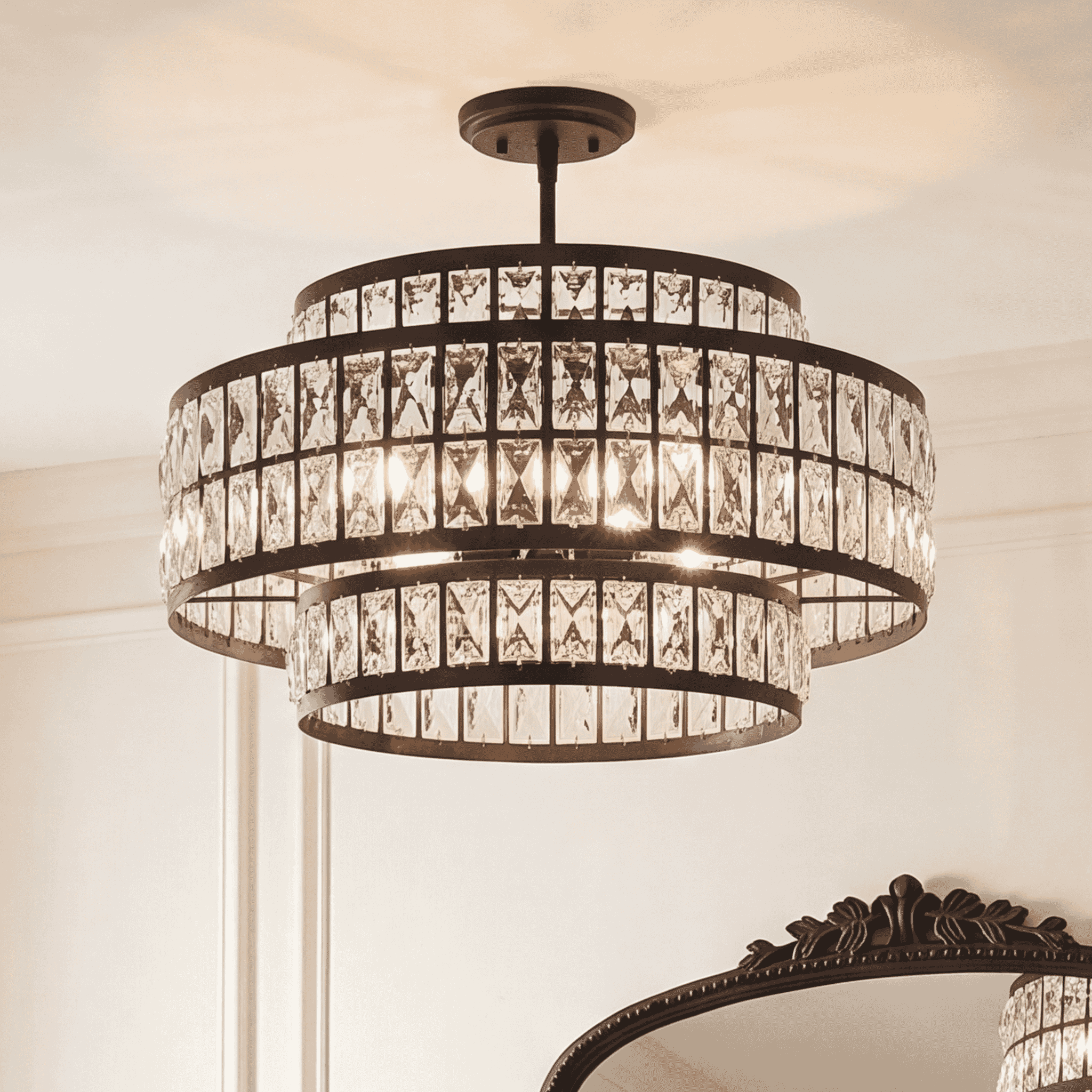 Savoy House 7-9046-4-89 Renzo 4 Light 22 inch Matte Black Pendant Ceiling Light