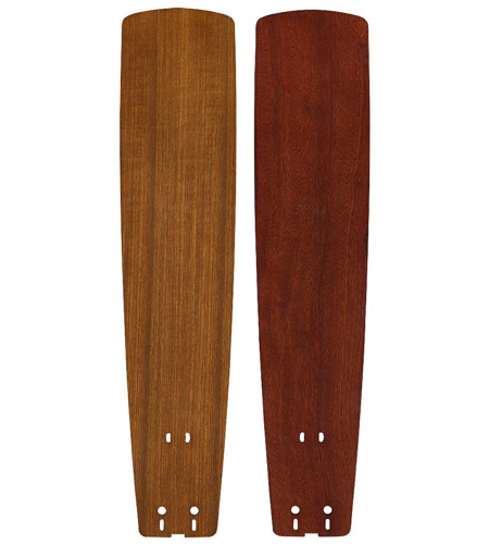 Blades Wood Standard Wood 26" Blade Set of Five in Teak/Mahogany