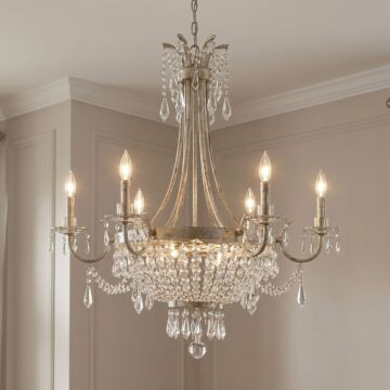 Claiborne by Brian Thomas 6-Light Chandelier in Avalite