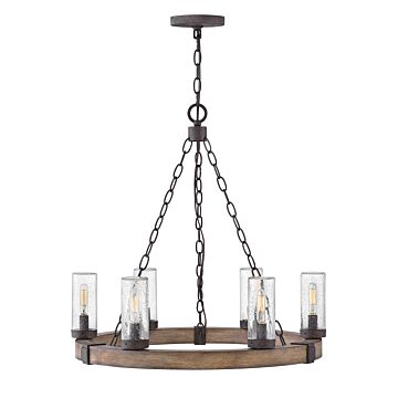Sequoia LED Outdoor Chandelier from the Sawyer Collection