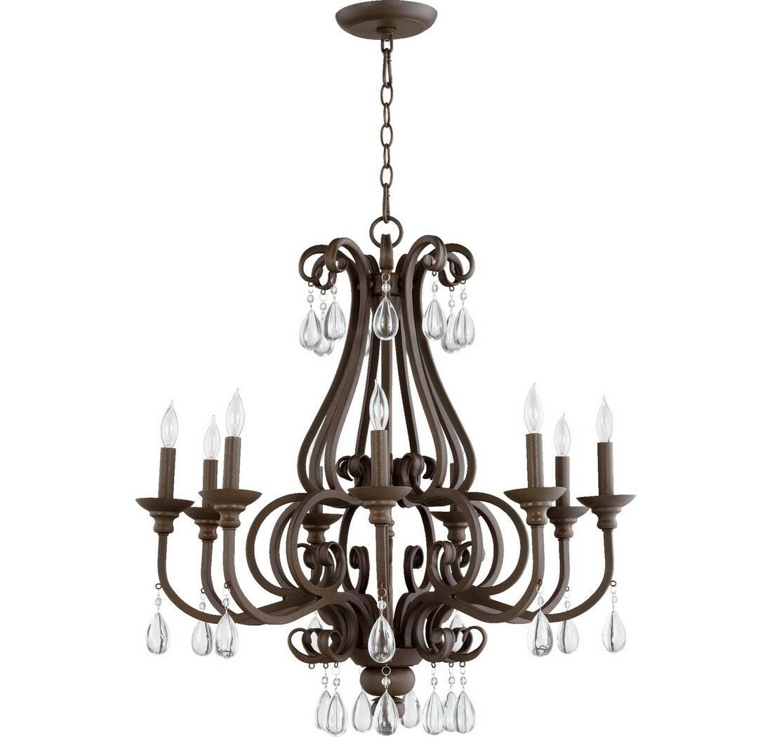 Quorum anders 3 light chandelier